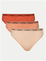 ΣΕΤ 3 ΤΕΜΑΧΙΑ ΣΛΙΠ BRAZIL 000QD5225E ΕΓΧΡΩΜΟ CALVIN KLEIN UNDERWEAR