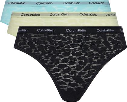 ΣΕΤ 3 ΤΕΜΑΧΙΑ ΣΛΙΠ BRAZIL 000QD5225E ΕΓΧΡΩΜΟ CALVIN KLEIN UNDERWEAR