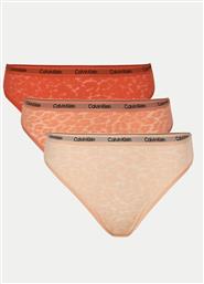 ΣΕΤ 3 ΤΕΜΑΧΙΑ ΣΛΙΠ BRAZIL 000QD5225E ΕΓΧΡΩΜΟ CALVIN KLEIN UNDERWEAR