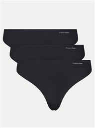 ΣΕΤ 3 ΤΕΜΑΧΙΑ ΣΤΡΙΝΓΚ 000QD3558E ΜΑΥΡΟ CALVIN KLEIN UNDERWEAR