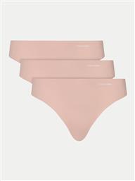 ΣΕΤ 3 ΤΕΜΑΧΙΑ ΣΤΡΙΝΓΚ 000QD3558E ΡΟΖ CALVIN KLEIN UNDERWEAR