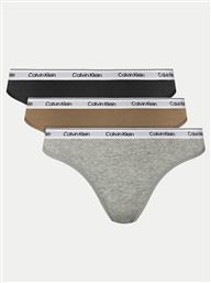 ΣΕΤ 3 ΤΕΜΑΧΙΑ ΣΤΡΙΝΓΚ 000QD5209E ΕΓΧΡΩΜΟ CALVIN KLEIN UNDERWEAR