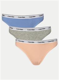 ΣΕΤ 3 ΤΕΜΑΧΙΑ ΣΤΡΙΝΓΚ 000QD5209E ΕΓΧΡΩΜΟ CALVIN KLEIN UNDERWEAR