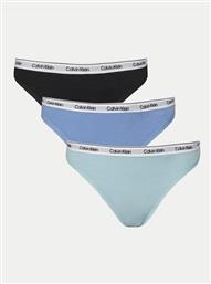 ΣΕΤ 3 ΤΕΜΑΧΙΑ ΣΤΡΙΝΓΚ 000QD5209E ΕΓΧΡΩΜΟ CALVIN KLEIN UNDERWEAR