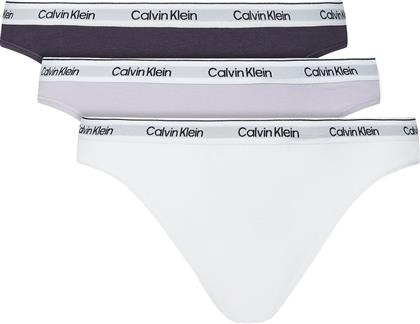 ΣΕΤ 3 ΤΕΜΑΧΙΑ ΣΤΡΙΝΓΚ 000QD5209E ΕΓΧΡΩΜΟ CALVIN KLEIN UNDERWEAR