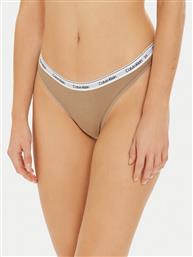 ΣΕΤ 3 ΤΕΜΑΧΙΑ ΣΤΡΙΝΓΚ 000QD5209E ΕΓΧΡΩΜΟ CALVIN KLEIN UNDERWEAR από το MODIVO