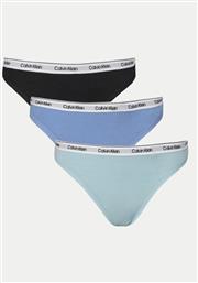 ΣΕΤ 3 ΤΕΜΑΧΙΑ ΣΤΡΙΝΓΚ 000QD5209E ΕΓΧΡΩΜΟ CALVIN KLEIN UNDERWEAR