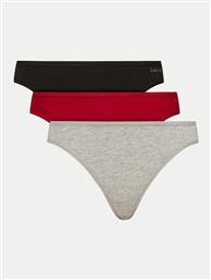ΣΕΤ 3 ΤΕΜΑΧΙΑ ΣΤΡΙΝΓΚ 000QD5217E ΕΓΧΡΩΜΟ CALVIN KLEIN UNDERWEAR