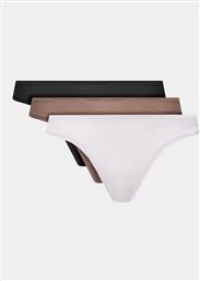 ΣΕΤ 3 ΤΕΜΑΧΙΑ ΣΤΡΙΝΓΚ 000QD5220E ΕΓΧΡΩΜΟ CALVIN KLEIN UNDERWEAR