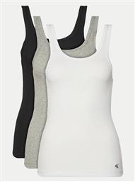 ΣΕΤ 3 ΤΟΠ LV00QS7493 ΕΓΧΡΩΜΟ REGULAR FIT CALVIN KLEIN UNDERWEAR