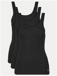 ΣΕΤ 3 ΤΟΠ LV00QS7493 ΜΑΥΡΟ REGULAR FIT CALVIN KLEIN UNDERWEAR
