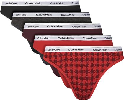 ΣΕΤ ΚΛΑΣΙΚΑ ΣΛΙΠ 5 ΤΜΧ. 000QD5208E ΕΓΧΡΩΜΟ CALVIN KLEIN UNDERWEAR