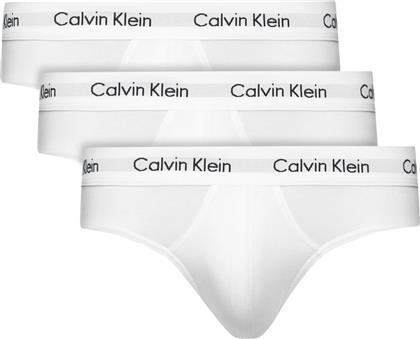 ΣΕΤ ΣΛΙΠ 3 ΤΜΧ. 0000U2661G ΛΕΥΚΟ CALVIN KLEIN UNDERWEAR