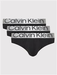 ΣΕΤ ΣΛΙΠ 3 ΤΜΧ. 000NB3129A ΜΑΥΡΟ CALVIN KLEIN UNDERWEAR από το MODIVO