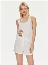 ΣΕΤ ΤΟΠ ΚΑΙ ΥΦΑΣΜΑΤΙΝΟ ΣΟΡΤΣ 000QS7152E ΛΕΥΚΟ RELAXED FIT CALVIN KLEIN UNDERWEAR