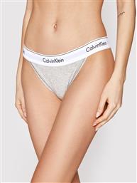 ΣΛΙΠ ΚΛΑΣΙΚΑ TANGA 000QF4977A ΓΚΡΙ CALVIN KLEIN UNDERWEAR