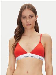 ΣΟΥΤΙΕΝ BRALETTE LIGHTLY LINED TRIANGLE 000QF5650E ΚΟΚΚΙΝΟ CALVIN KLEIN UNDERWEAR