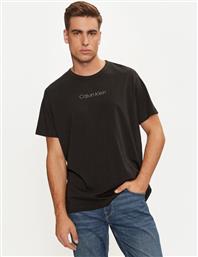 T-SHIRT 000NM2748E ΜΑΥΡΟ REGULAR FIT CALVIN KLEIN UNDERWEAR από το MODIVO