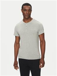 T-SHIRT HENLEY LV00NM2803 ΓΚΡΙ REGULAR FIT CALVIN KLEIN UNDERWEAR