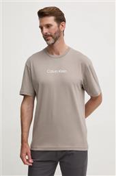 ΒΑΜΒΑΚΕΡΟ ΜΠΛΟΥΖΑΚΙ ΑΝΔΡΙΚΑ, ΧΡΩΜΑ: ΓΚΡΙ CALVIN KLEIN