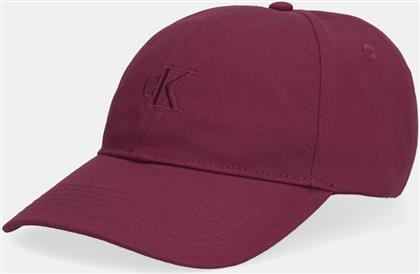 ΒΑΜΒΑΚΕΡΟ ΚΑΠΕΛΟ ΤΟΥ ΜΠΕΙΖΜΠΟΛ JEANS ΧΡΩΜΑ: ΤΙΡΚΟΥΑΖ, LV04K5024G CALVIN KLEIN