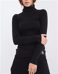 WOVEN LABEL ROLL NECK CALVIN KLEIN