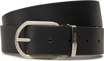 ΖΩΝΗ ΑΝΔΡΙΚΗ ADJ CASUAL ROUND 35MM K50K512838 ΜΑΥΡΟ CALVIN KLEIN