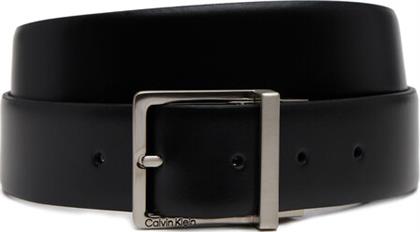 ΖΩΝΗ ΑΝΔΡΙΚΗ ADJ/REV SLEEK SQUARE 35MM K50K512836 ΜΑΥΡΟ CALVIN KLEIN