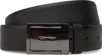 ΖΩΝΗ ΑΝΔΡΙΚΗ FORMAL PLAQUE TEX 35MM K50K512843 ΜΑΥΡΟ CALVIN KLEIN