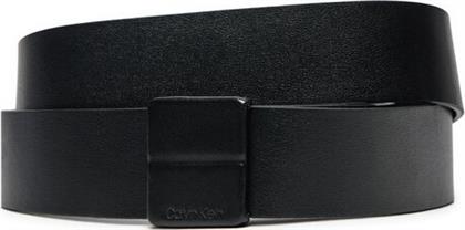 ΖΩΝΗ ΑΝΔΡΙΚΗ ICONIC PLAQUE 35MM K50K512320 ΜΑΥΡΟ CALVIN KLEIN