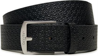 ΖΩΝΗ ΑΝΔΡΙΚΗ K50K512338 ΜΑΥΡΟ CALVIN KLEIN