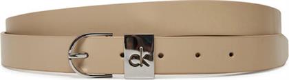 ΖΩΝΗ ΓΥΝΑΙΚΕΙΑ CK LOOP RND BUCKLE 2.5-SMOOTH K60K612936 ΓΚΡΙ CALVIN KLEIN