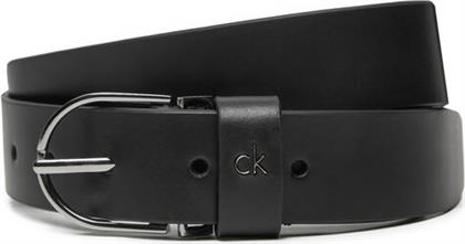 ΖΩΝΗ ΓΥΝΑΙΚΕΙΑ CK METAL LOOP RND BUCKLE 3.0 K60K612861 ΜΑΥΡΟ CALVIN KLEIN