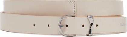 ΖΩΝΗ ΓΥΝΑΙΚΕΙΑ CK MUST ORGANIC LOOP BELT 25MM K60K613234 ΛΕΥΚΟ CALVIN KLEIN