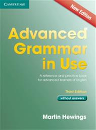 ADVANCED GRAMMAR IN USE STUDENT'S BOOK WITHOUT ANSWERS 3RD EDITION CAMBRIDGE