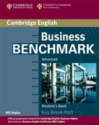 BUSINESS BENCHMARK ADVANCED BEC HIGHER STUDENT'S BOOK CAMBRIDGE από το GREEKBOOKS