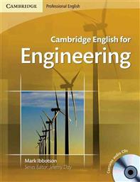 ENGLISH FOR ENGINEERING INTERMEDIATE TO UPPER INTERMEDIATE STUDENT'S BOOK (+CD) CAMBRIDGE από το GREEKBOOKS