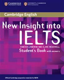 NEW INSIGHT INTO IELTS STUDENT'S BOOK WITH ANSWERS CAMBRIDGE από το GREEKBOOKS