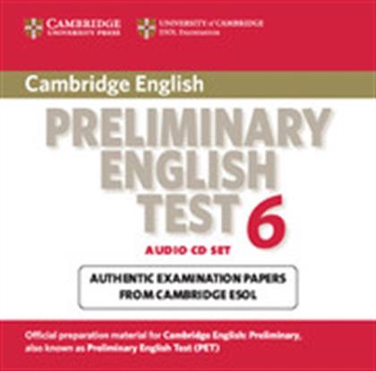 PRELIMINARY ENGLISH TEST 6 CD (2) CAMBRIDGE