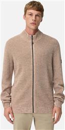 ΑΝΔΡΙΚΗ ΠΛΕΚΤΗ ΖΑΚΕΤΑ STRUCTURED ΜΕ ΨΗΛΟ ΛΑΙΜΟ REGULAR FIT - C252-409501-6K08 ΜΠΕΖ CAMEL