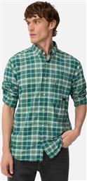 ΑΝΔΡΙΚΟ ΠΟΥΚΑΜΙΣΟ BUTTON DOWN ΜΕ ΚΑΡΟ ΣΧΕΔΙΟ ΚΑΙ ΤΣΕΠΗ ΜΕ ΛΟΓΟΤΥΠΟ REGULAR FIT - C252-409113-6S13 ΠΡΑΣΙΝΟ CAMEL