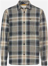 ΑΝΔΡΙΚΟ ΠΟΥΚΑΜΙΣΟ ΜΕ ΤΣΕΠΕΣ ΚΑΙ ΛΟΓΟΤΥΠΟ REGULAR FIT - C252-409117-6S17 ΜΑΥΡΟ CAMEL από το NOTOS