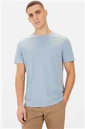 ΑΝΔΡΙΚΟ T-SHIRT ΜΕ ΚΕΝΤΗΜΕΝΟ ΛΟΓΟΤΥΠΟ REGULAR FIT - C251-409700-5T01 ΜΠΛΕ ΑΝΟΙΧΤΟ CAMEL