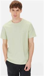 ΑΝΔΡΙΚΟ T-SHIRT ΜΕ ΚΕΝΤΗΜΕΝΟ ΛΟΓΟΤΥΠΟ REGULAR FIT - C251-409700-5T01 ΠΡΑΣΙΝΟ ΑΝΟΙΧΤΟ CAMEL