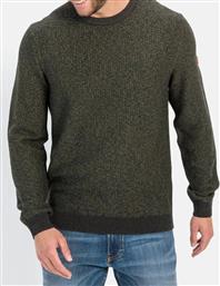 ΠΛΕΚΤΟ PULLOVER CREWNECK CAMEL