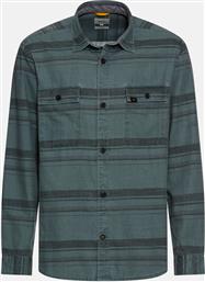 ΠΟΥΚΑΜΙΣΟ Μ.Μ. 2POCKET FLAPS HOR. STRIPES CAMEL