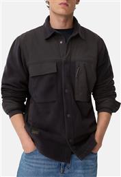 ΠΟΥΚΑΜΙΣΟ OVERSHIRT MATERIAL MIX CAMEL