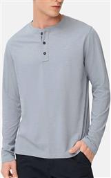 T-SHIRT M.M. HENLEY BASIC CAMEL