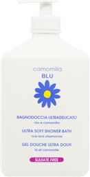 DELICATE SULFATE FREE ULTRA DOUX BATH & SHOWER GEL ΑΠΑΛΟ ΑΦΡΟΛΟΥΤΡΟ ΓΙΑ ΠΟΛΥ ΕΥΑΙΣΘΗΤΟ & ΔΥΣΑΝΕΚΤΙΚΟ ΔΕΡΜΑ ΜΕ ΧΑΜΟΜΗΛΙ & ΡΥΖΙ ΜΕ ΑΝΤΛΙΑ 500ML CAMOMILLA BLU