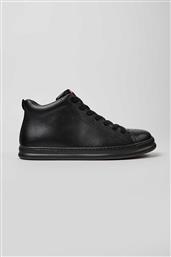 ΑΝΔΡΙΚΑ ΔΕΡΜΑΤΙΝΑ ΜΠΟΤΑΚΙΑ SNEAKERS ''RUNNER'' - K300347-001 ΜΑΥΡΟ CAMPER